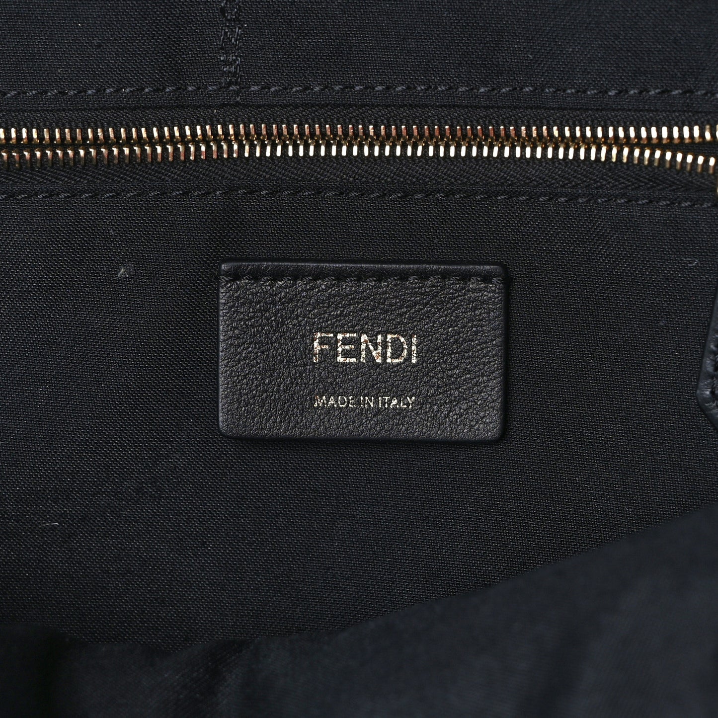 Vitello Bi-Color FF 1974 Embossed Mini Backpack Maya Black