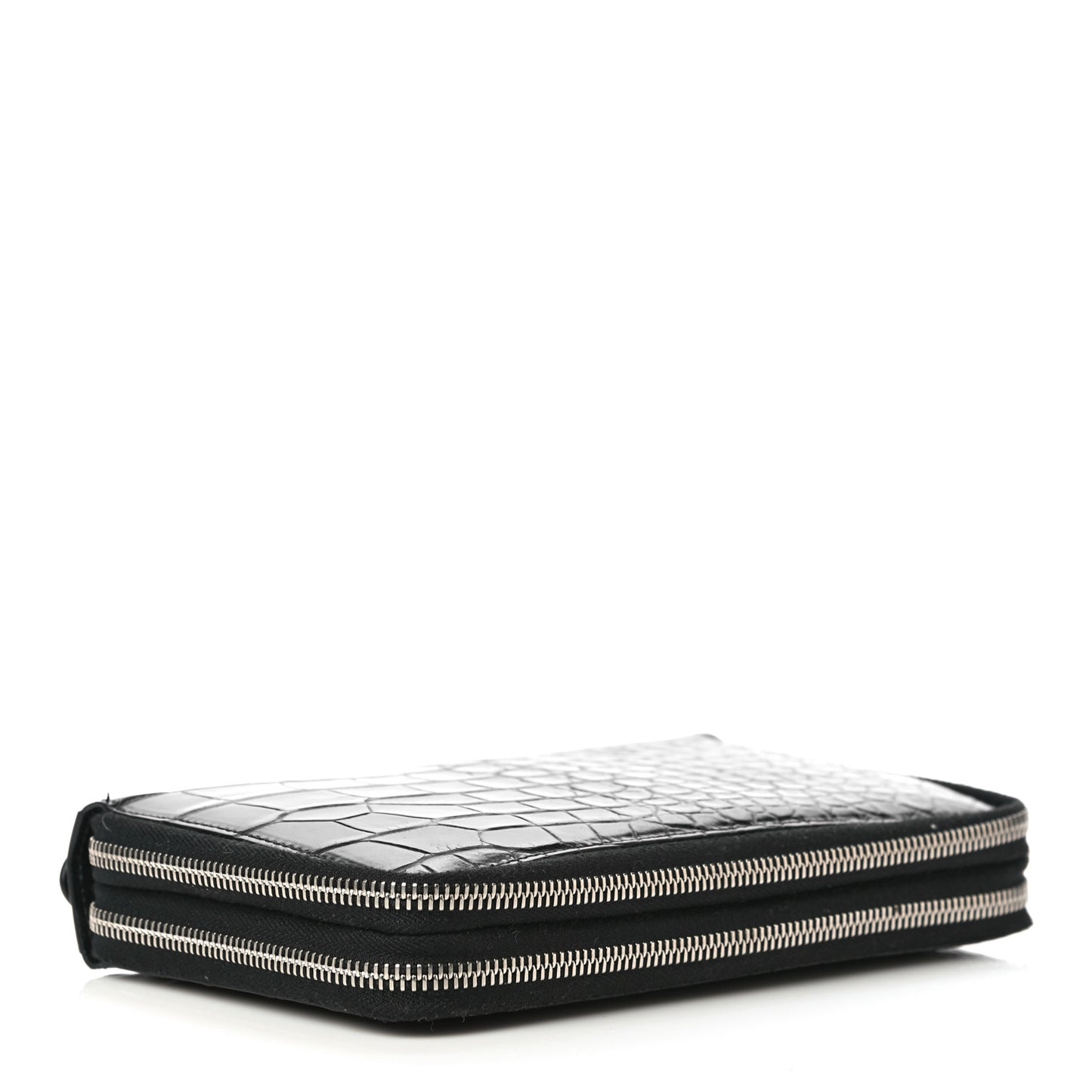 Crocodile Travel Document Case Black