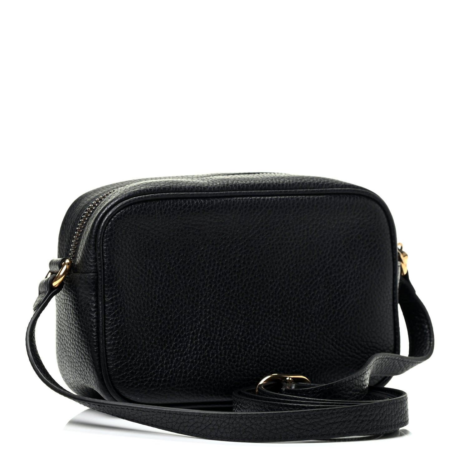 Gucci Pebbled Calfskin Mini Soho Disco Bag Black 2 of 4