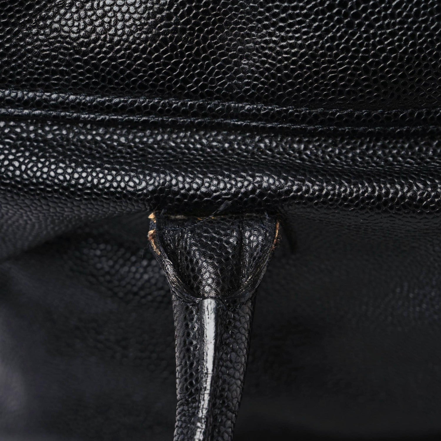 Chanel Caviar CC Tote Black 9 of 17