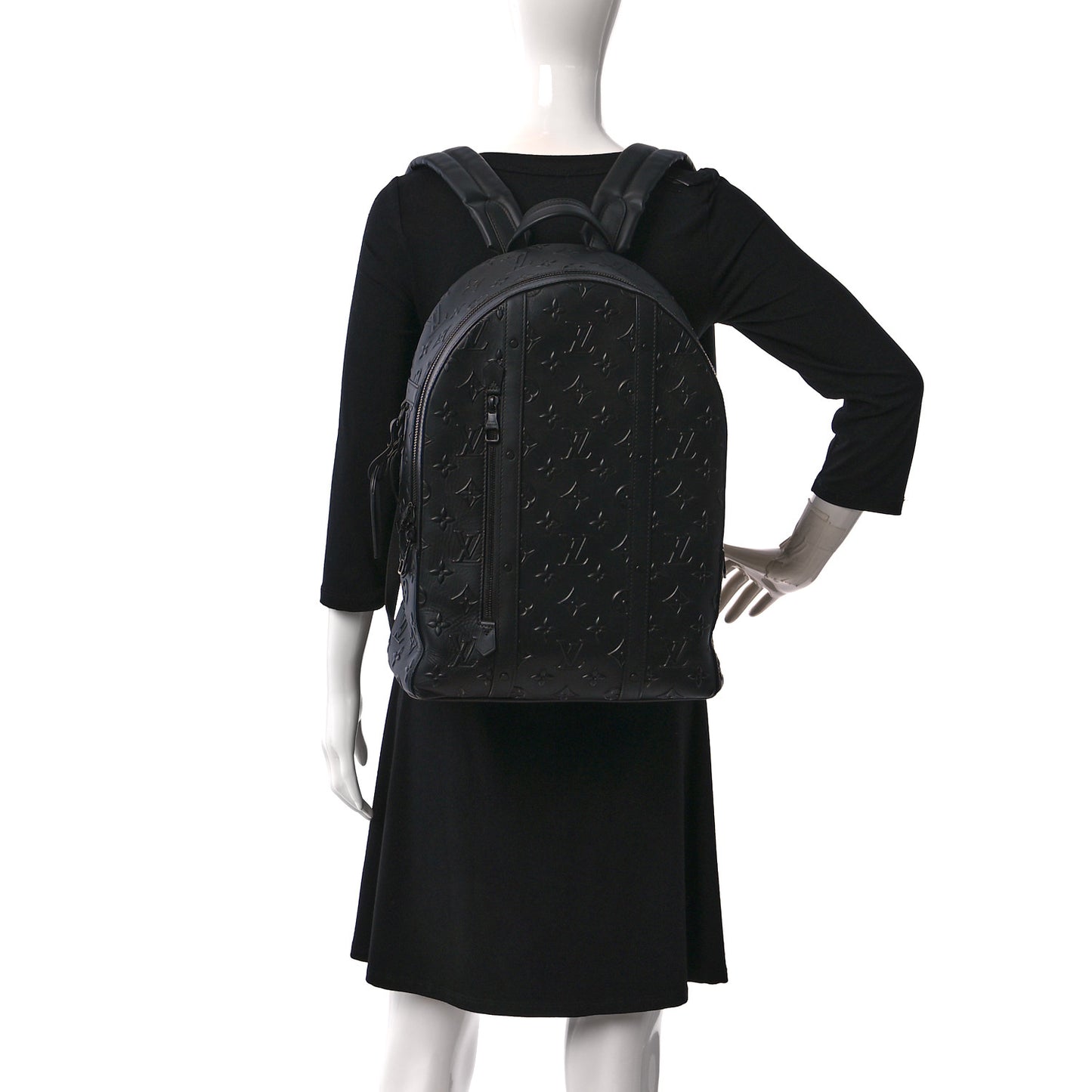 louis vuitton armand backpack price Louis Vuitton Monogram Seal Armand Backpack Black 1197334 – FASHIONPHILE