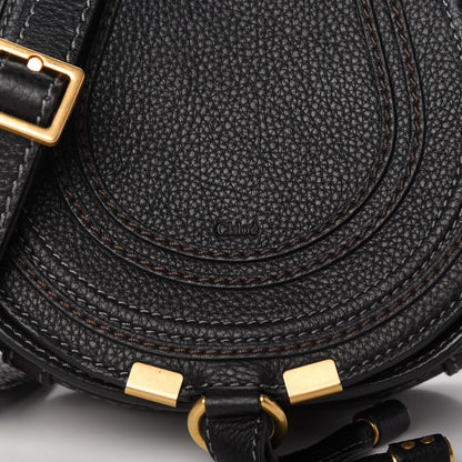 Chloe Calfskin Mini Marcie Round Crossbody Bag Black 10 of 10