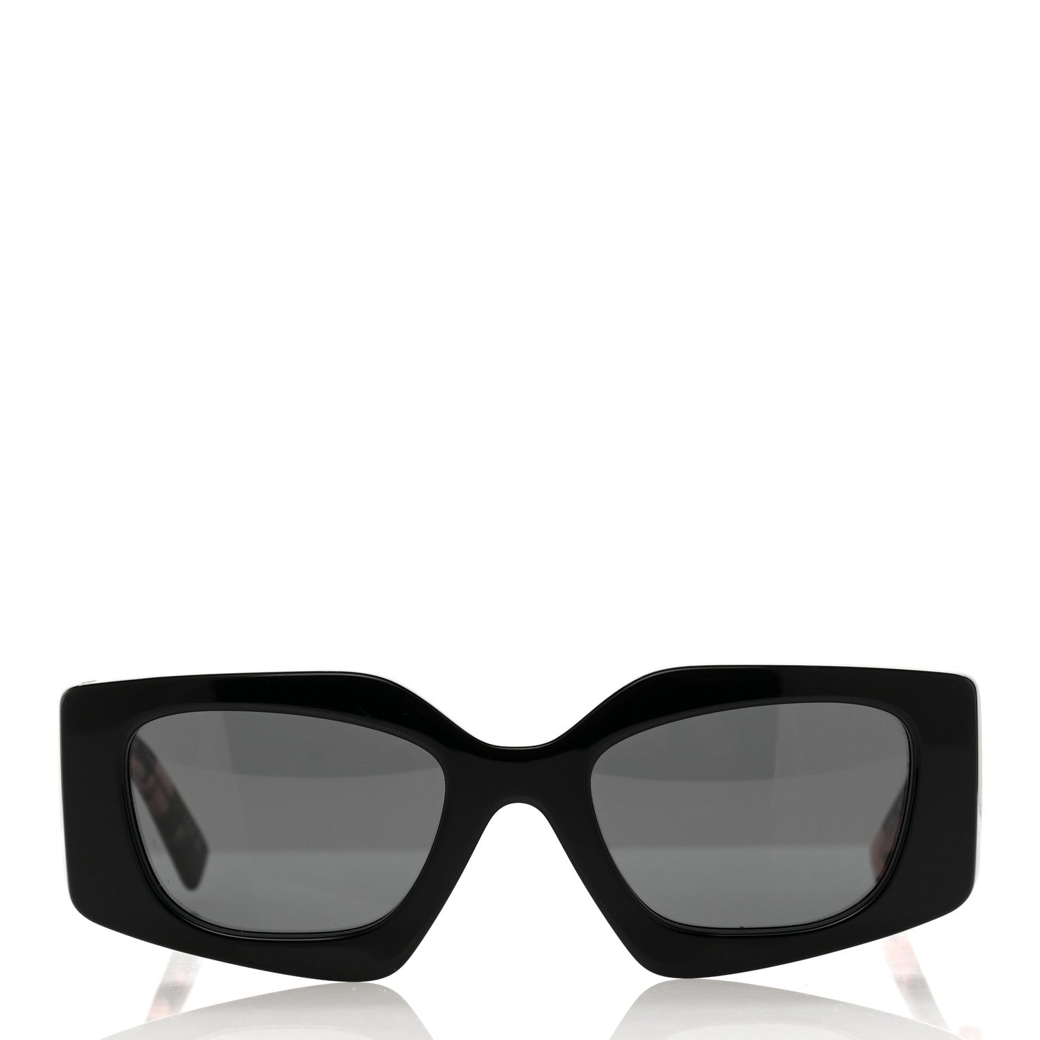 Prada Acetate Square Sunglasses SPR 15YS Slate Gray 2 of 7