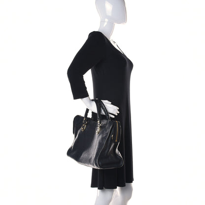 Balenciaga Chevre Gold Metallic Edge Hardware City Black 2 of 9