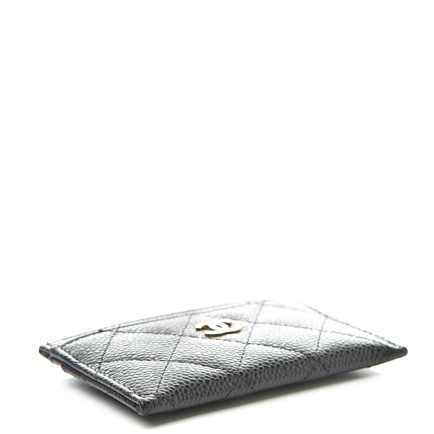 Chanel Caviar Quilted Card Holder Black 4 of 9