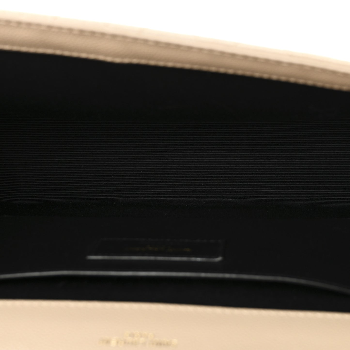 Grain De Poudre Textured Mixed Matelasse Medium Triquilt Monogram Satchel Dark Beige