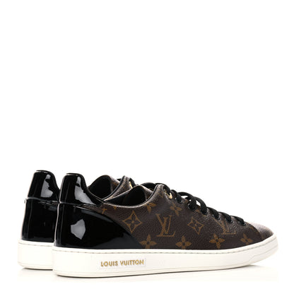 Louis Vuitton Patent Monogram Frontrow Sneakers 39.5 4 of 12