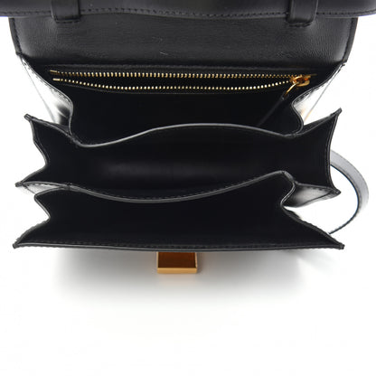 Celine Box Calfskin Small Classic Box Flap Bag Black 5 of 10