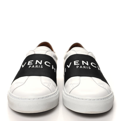 Givenchy Calfskin Band Logo Mens Urban Street Sneakers 43 White Black 2 of 8