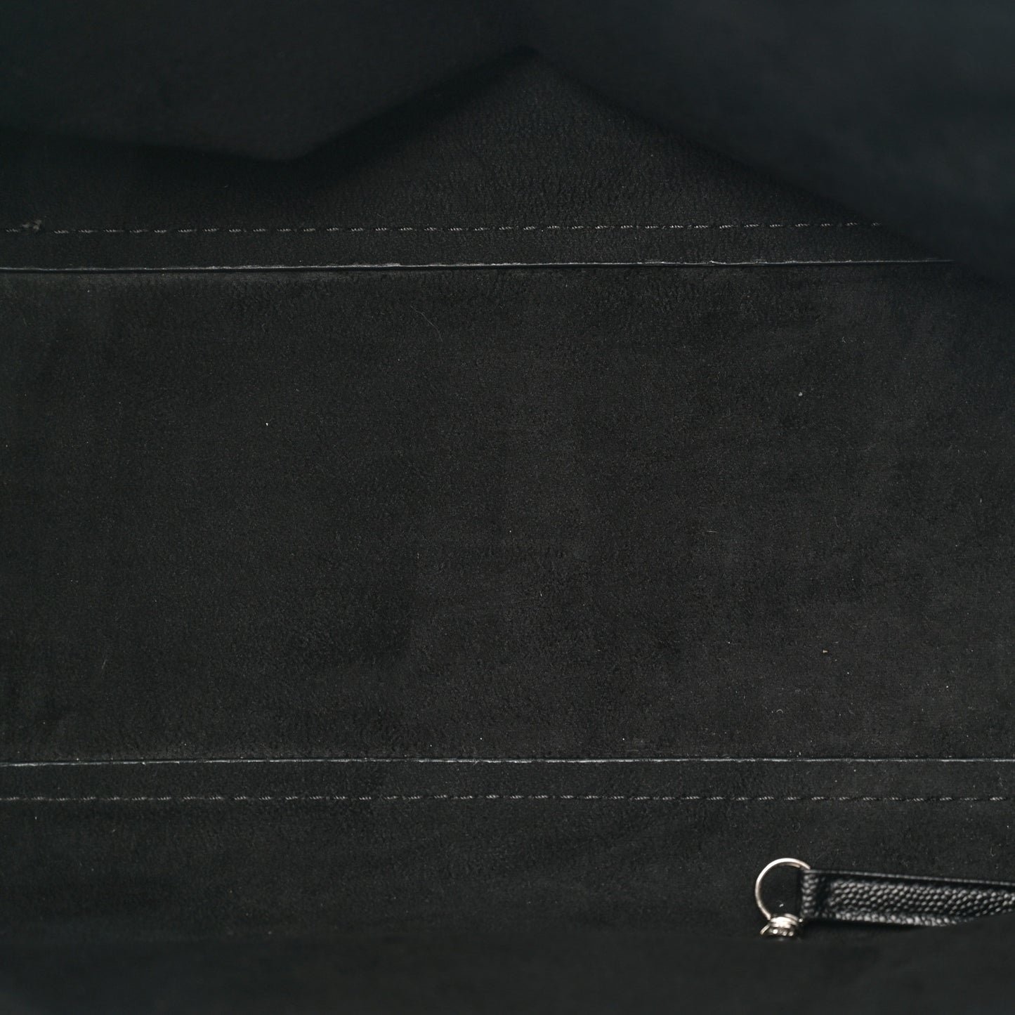 Caviar Small Studded Deauville Tote Black