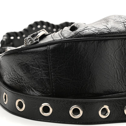 Balenciaga Agneau Arena Le Cagole Shoulder Bag XS Black 5 of 12