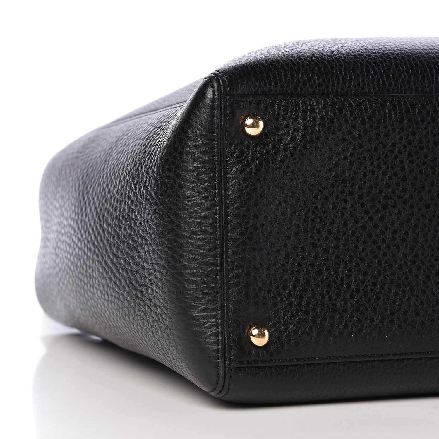 Chanel Calfskin Cerf Executive Shopper Tote Black 10 of 11