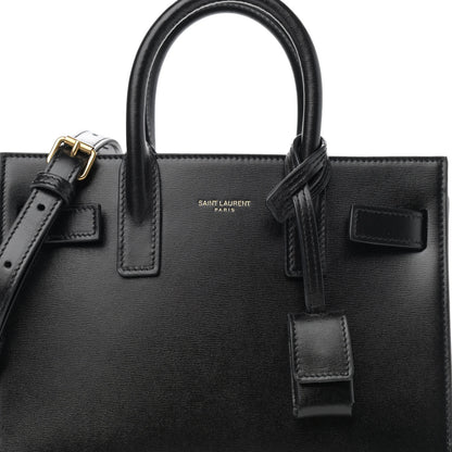 Saint Laurent Calfskin Nano Sac De Jour Black 8 of 11
