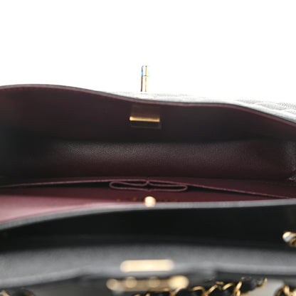 Chanel Caviar Quilted Medium Double Flap Black 4 of 10