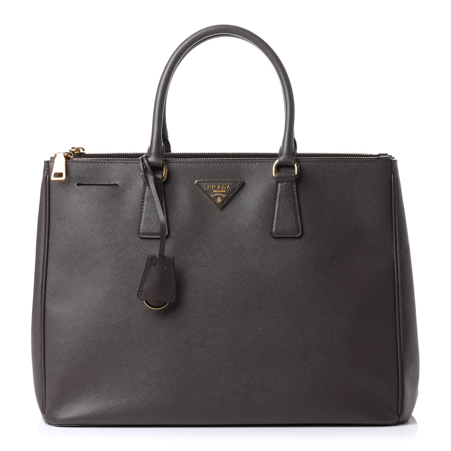 Prada Saffiano Medium Galleria Double Zip Tote Caffe 1 of 18