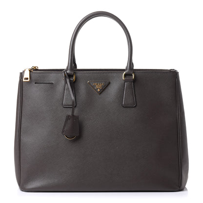Prada Saffiano Medium Galleria Double Zip Tote Caffe 1 of 18