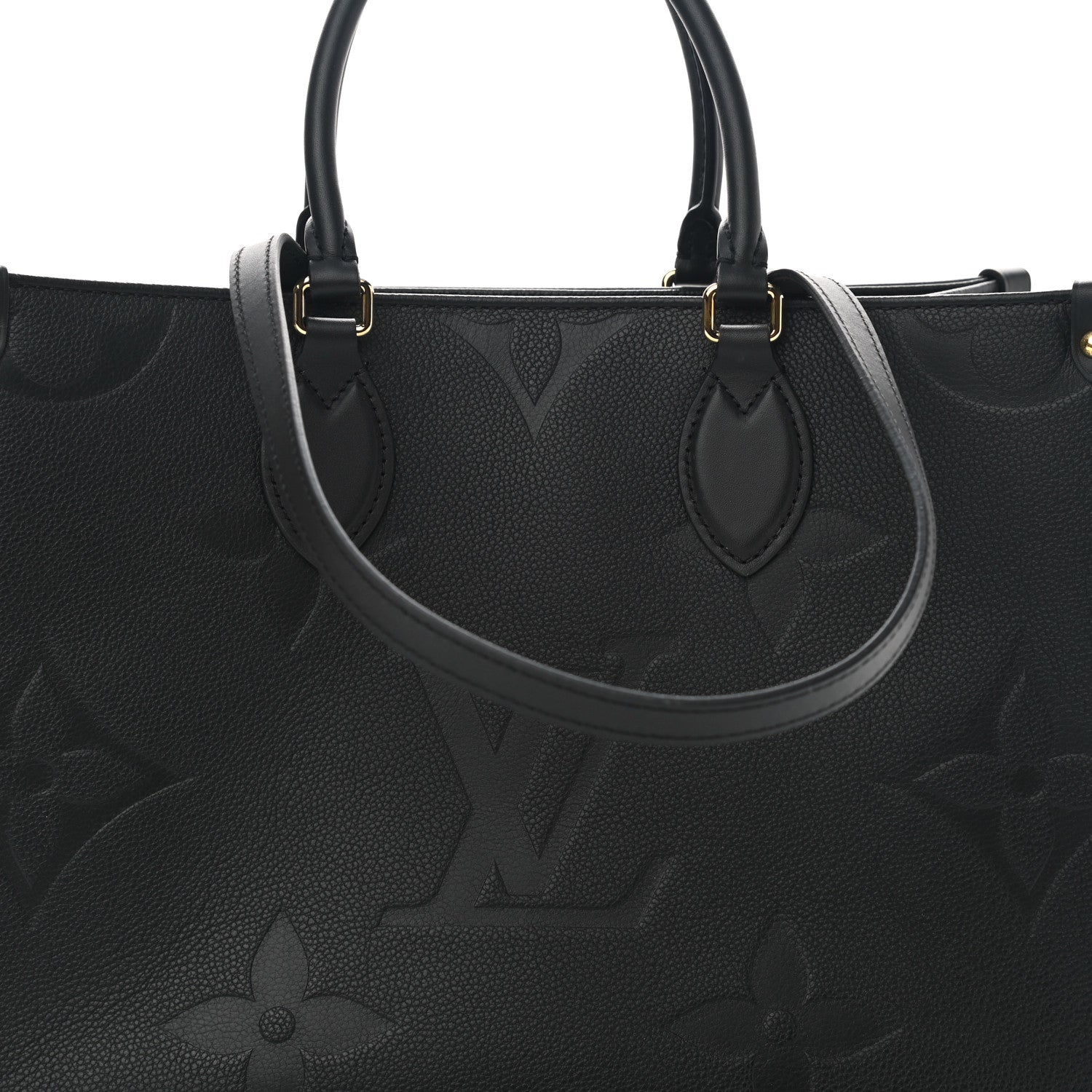 Louis Vuitton Empreinte Monogram Giant Onthego MM Black 7 of 9