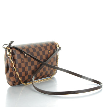 Louis Vuitton Damier Ebene Favorite MM 3 of 8