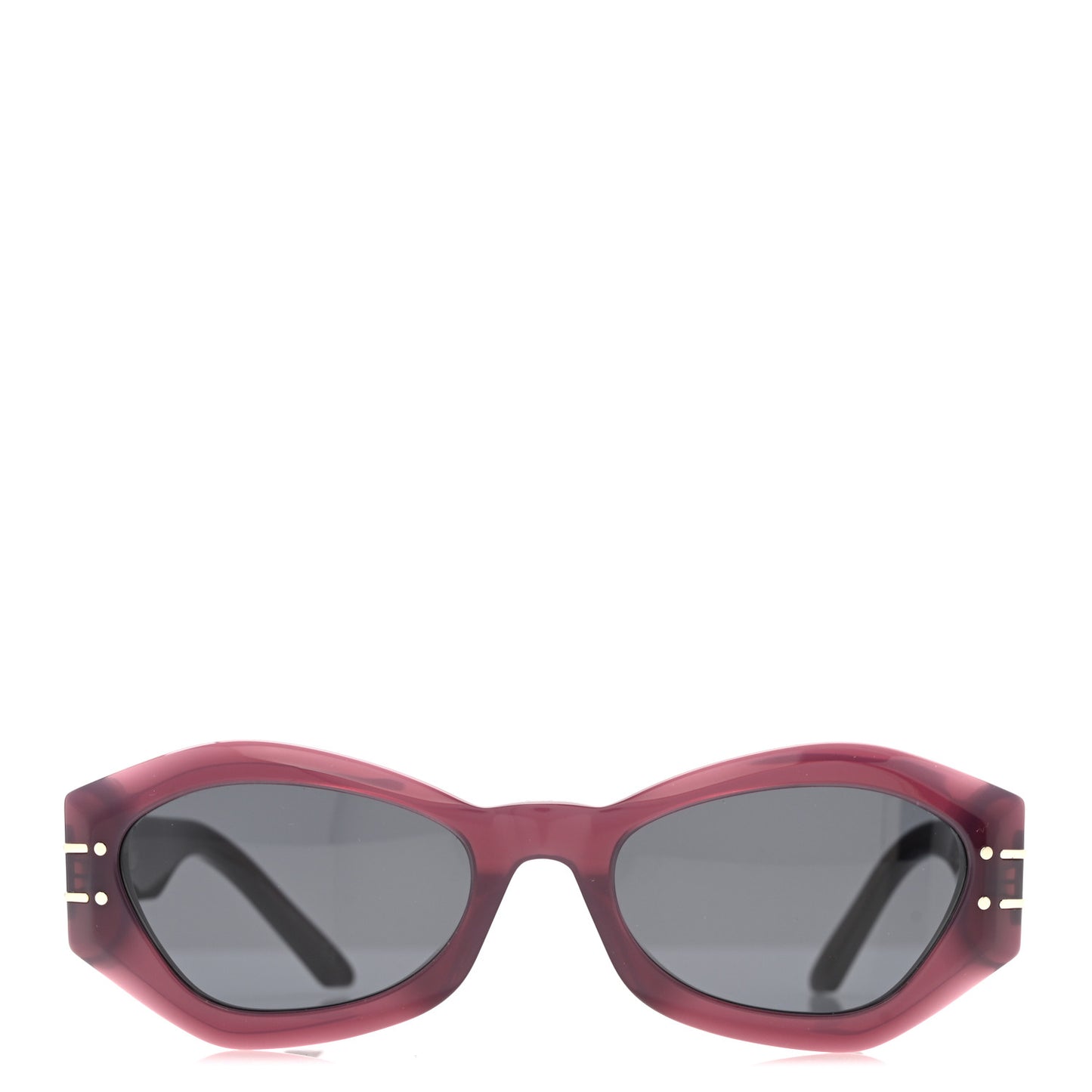 Acetate DiorSignature B1U Butterfly Sunglasses Purple