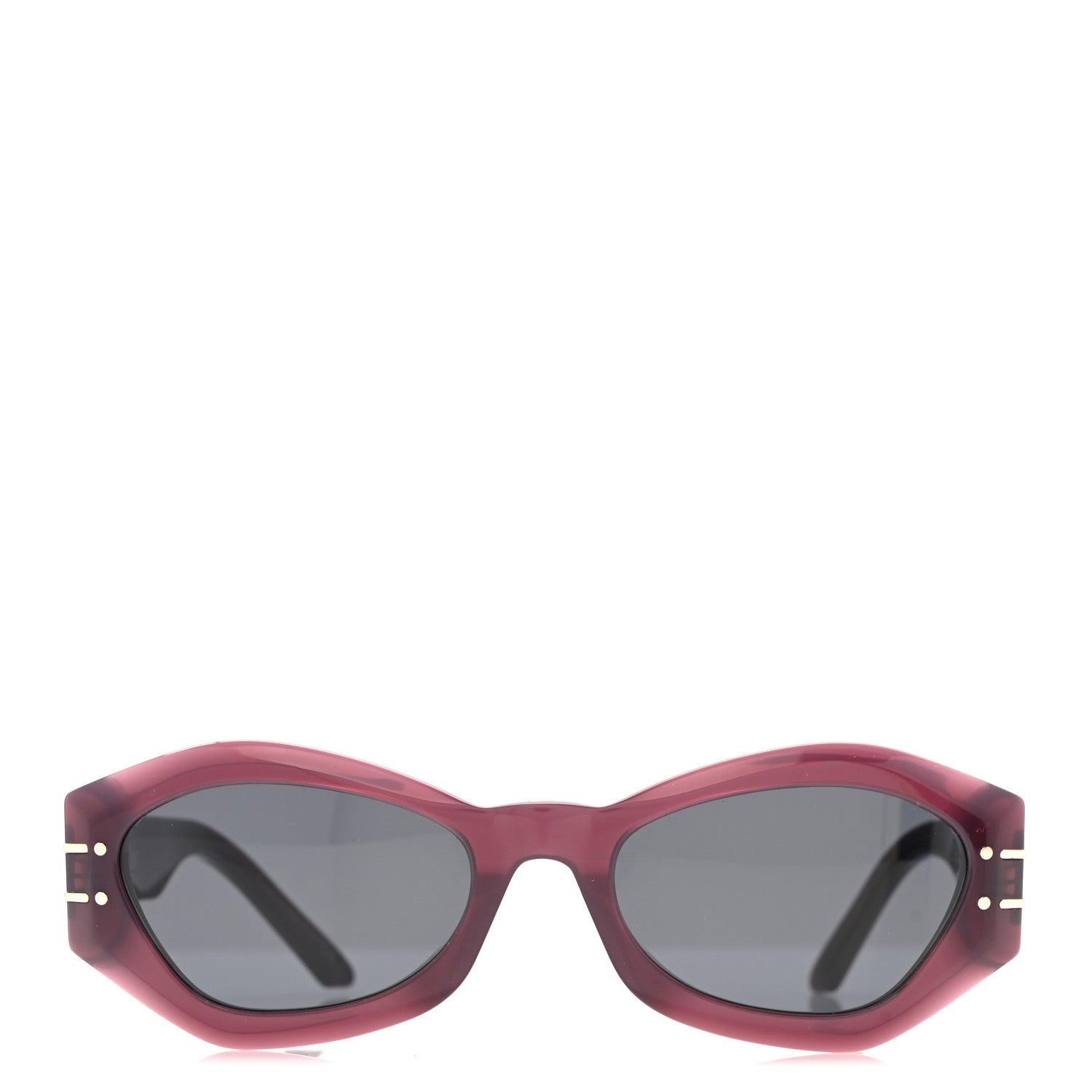 Christian Dior Acetate DiorSignature B1U Butterfly Sunglasses Purple 2 of 7