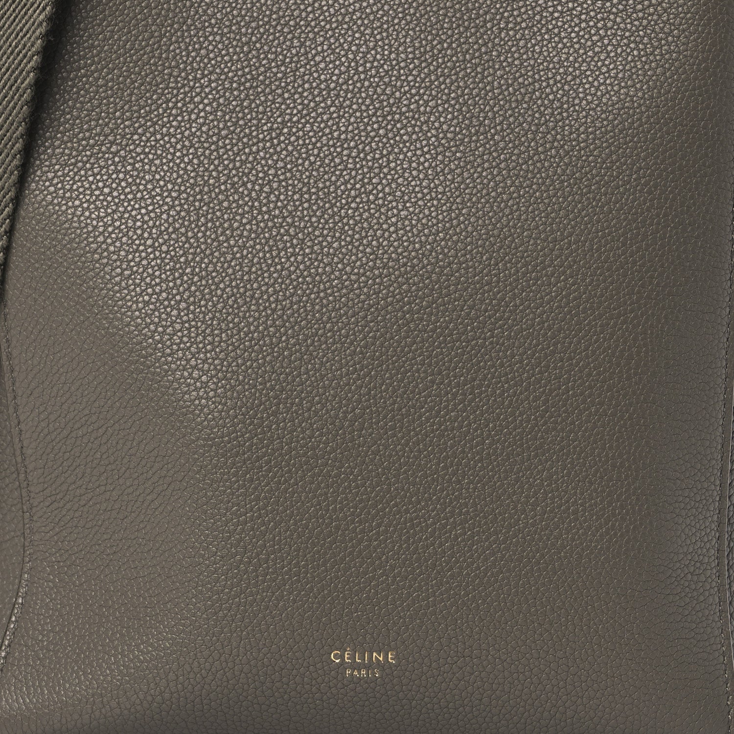 Celine Soft Grained Calfskin Small Sangle Bucket Bag Taupe 7 of 12