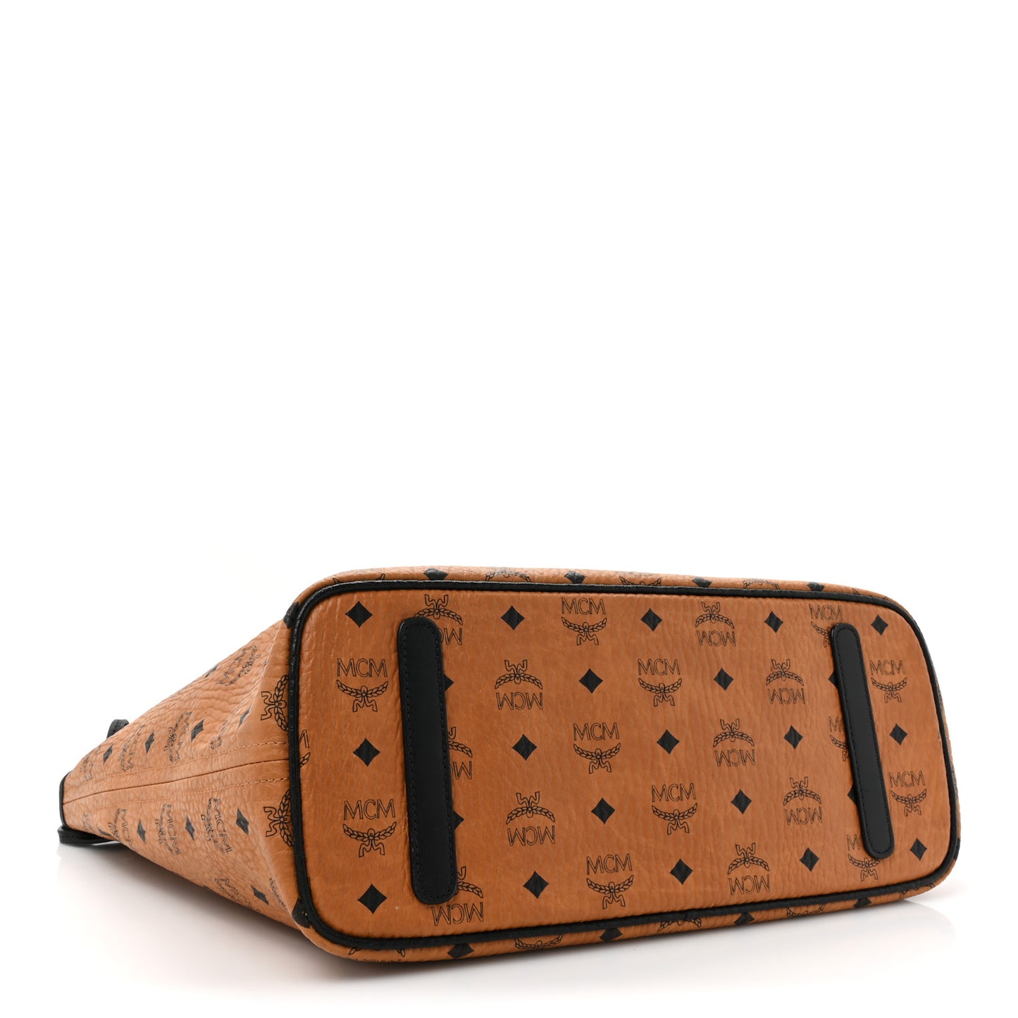 Visetos Medium Project Reversible Shopper Tote Cognac