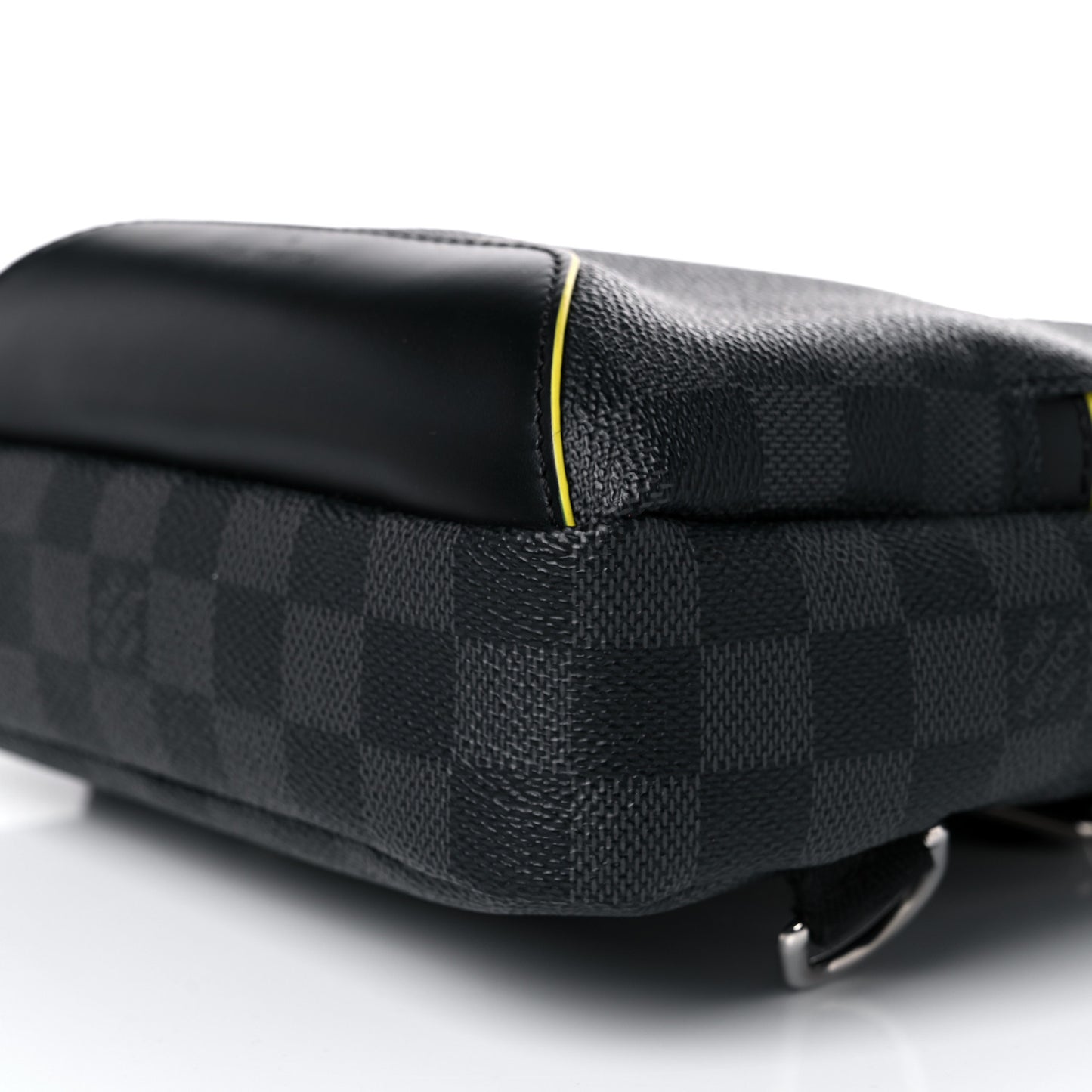 Damier Graphite Avenue Sling Backpack Yellow