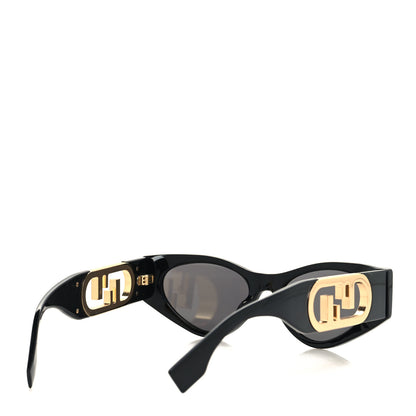 Fendi Acetate Fendi O'Lock Sunglasses FE4009I Black 4 of 7