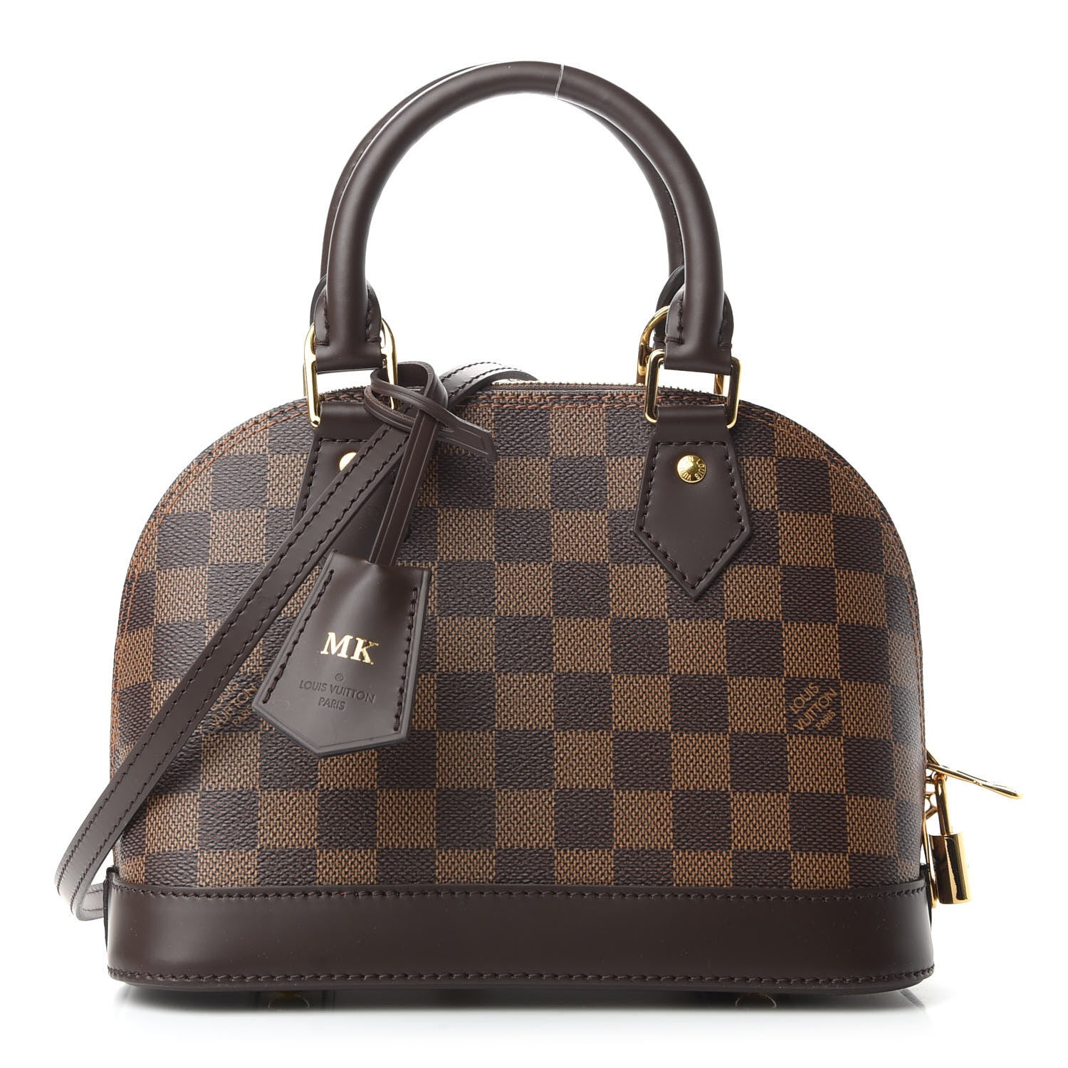 Louis Vuitton Damier Ebene Alma BB 1 of 9