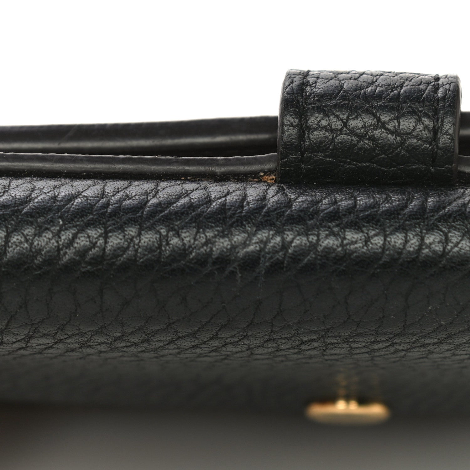 Louis Vuitton Damier Ebene Normandy Compact Wallet Black 12 of 15