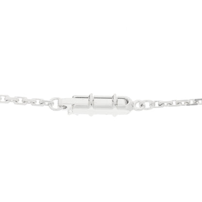 Cartier 18K White Gold Diamond LOVE Paved Necklace 4 of 6