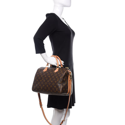 Louis Vuitton Monogram Speedy Bandouliere 30 3 of 11