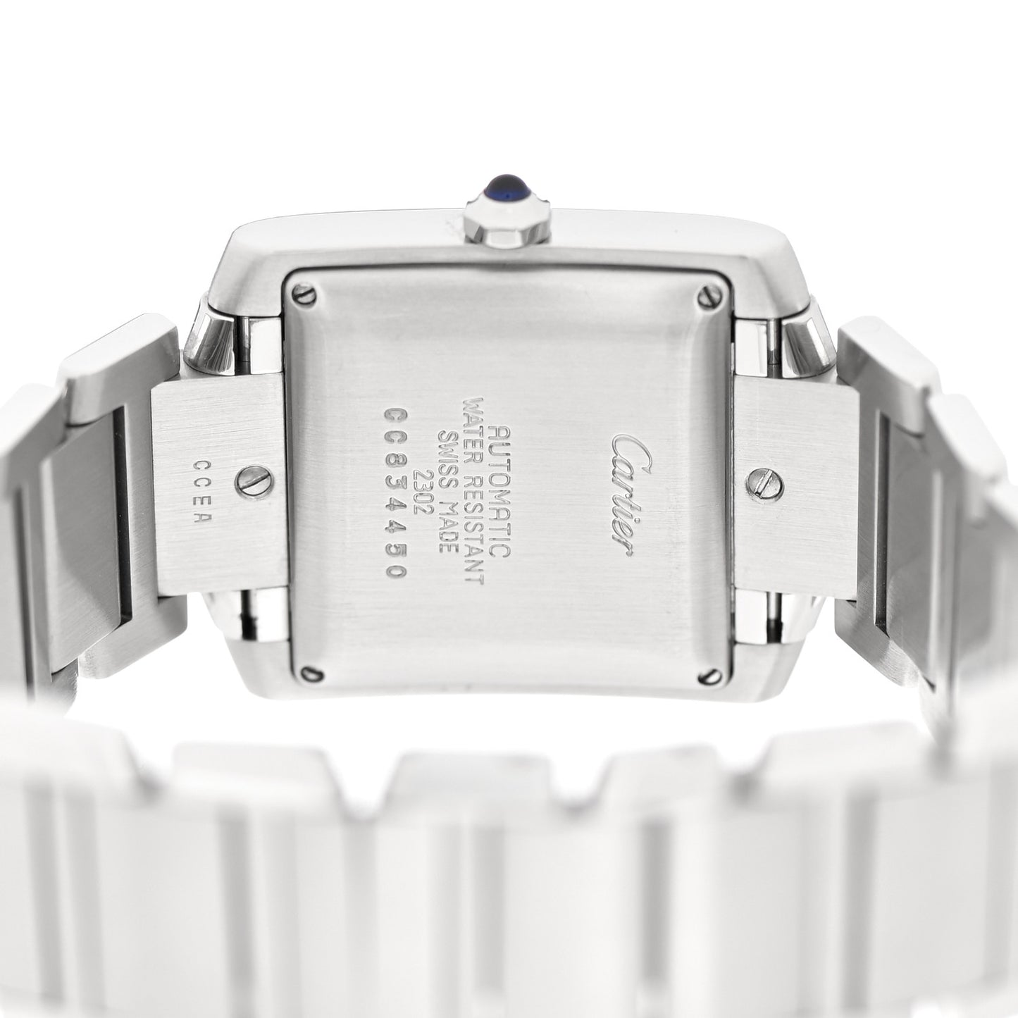 Stainless Steel 28mm Tank Francaise Automatic Watch