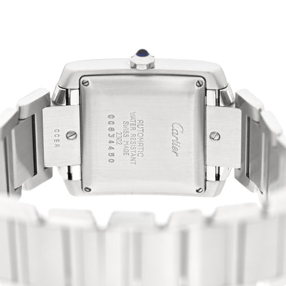 Cartier Stainless Steel 28mm Tank Francaise Automatic Watch 3 of 4