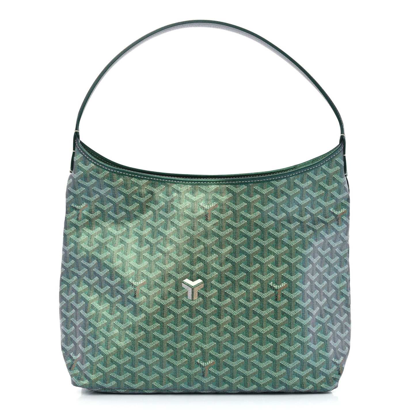 Iridescent Goyardine Boheme Hobo Pearly Green