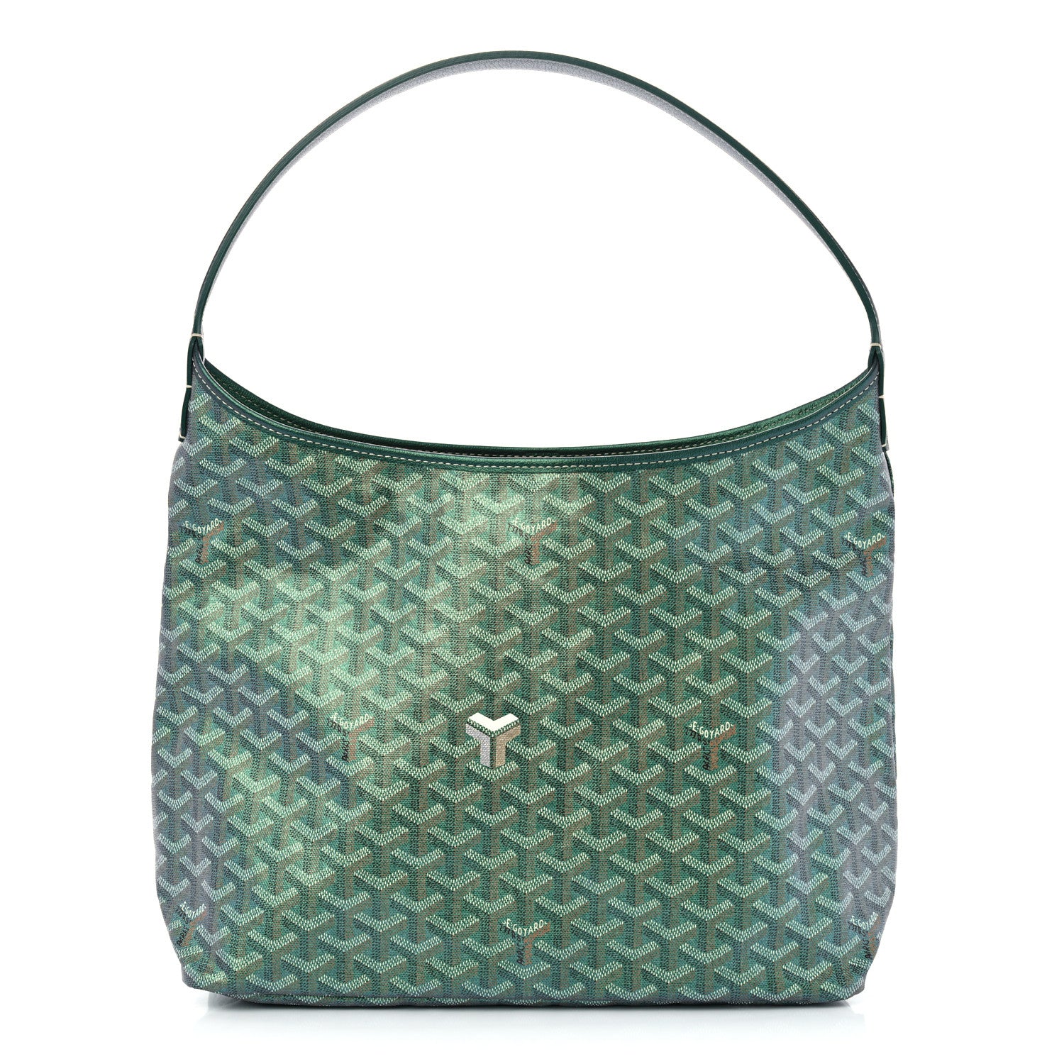 Goyard Iridescent Goyardine Boheme Hobo Pearly Green 1 of 11