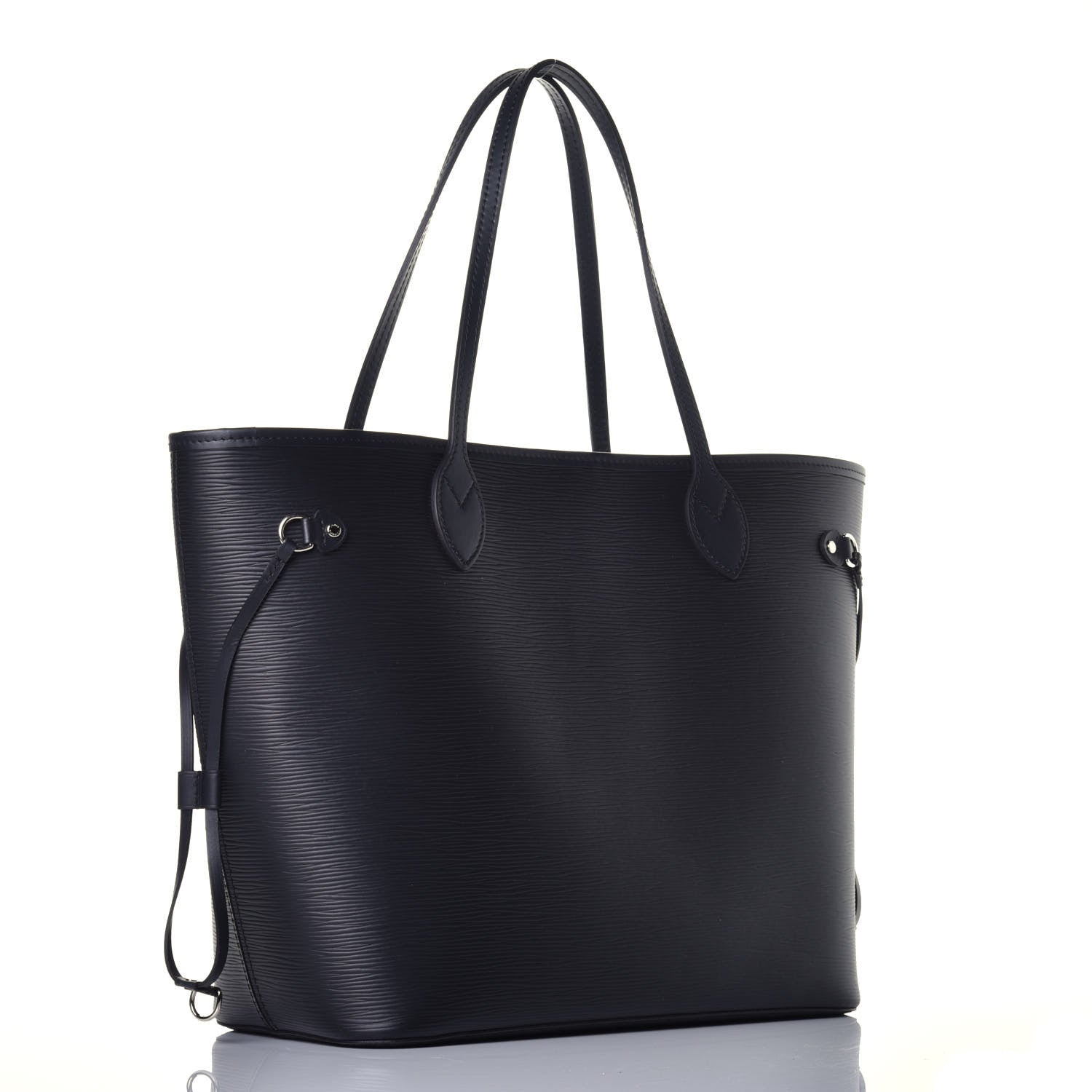 Louis Vuitton Epi Neverfull MM Black 3 of 8