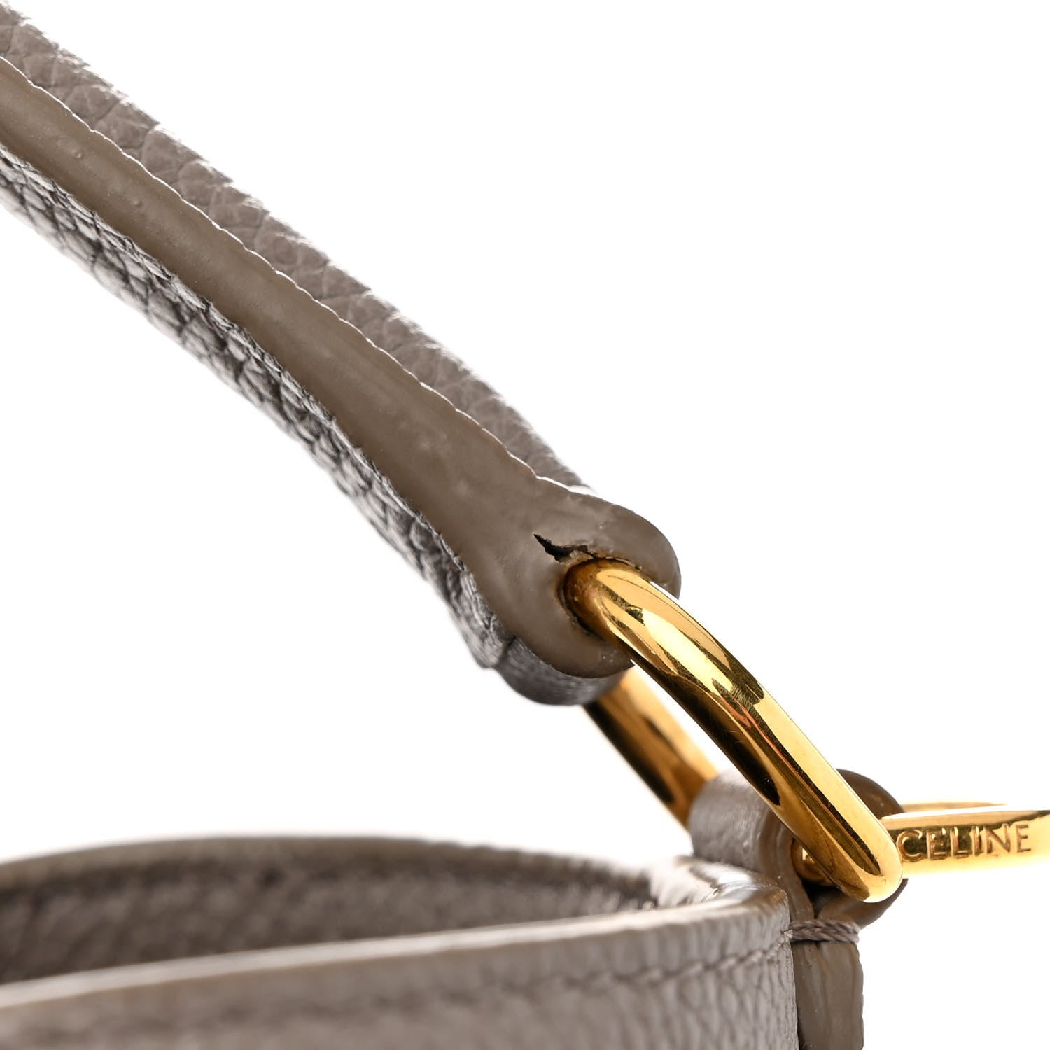 Celine Supple Grained Calfskin Bucket 16 Bag Pebble 11 of 11