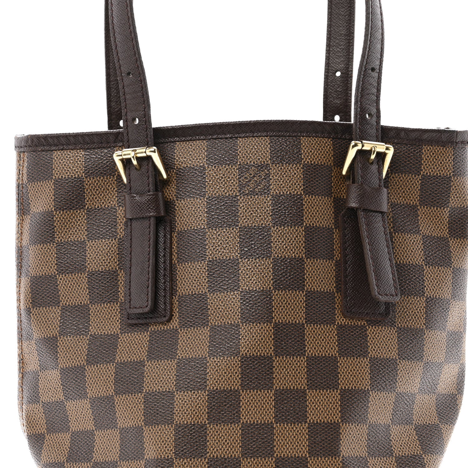 Louis Vuitton Damier Ebene Marais Bucket 23 7 of 12