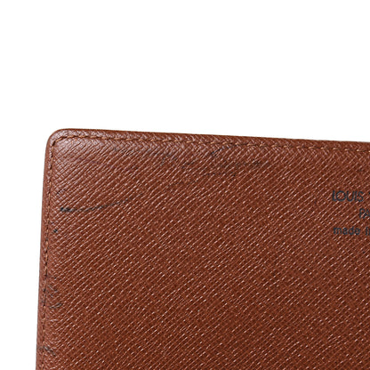 Louis Vuitton Monogram Simple Checkbook Holder Wallet 8 of 9