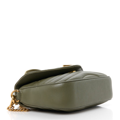 Louis Vuitton LOUIS VUITTON Calfskin New Wave Multi Pochette Kaki 4 of 12
