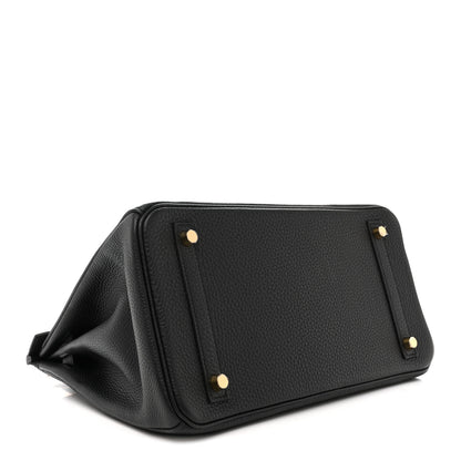 Hermes Togo Birkin 30 Black 4 of 11