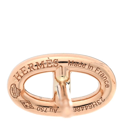 Hermes 18K Rose Gold TPM Farandole Stud Earrings 4 of 5
