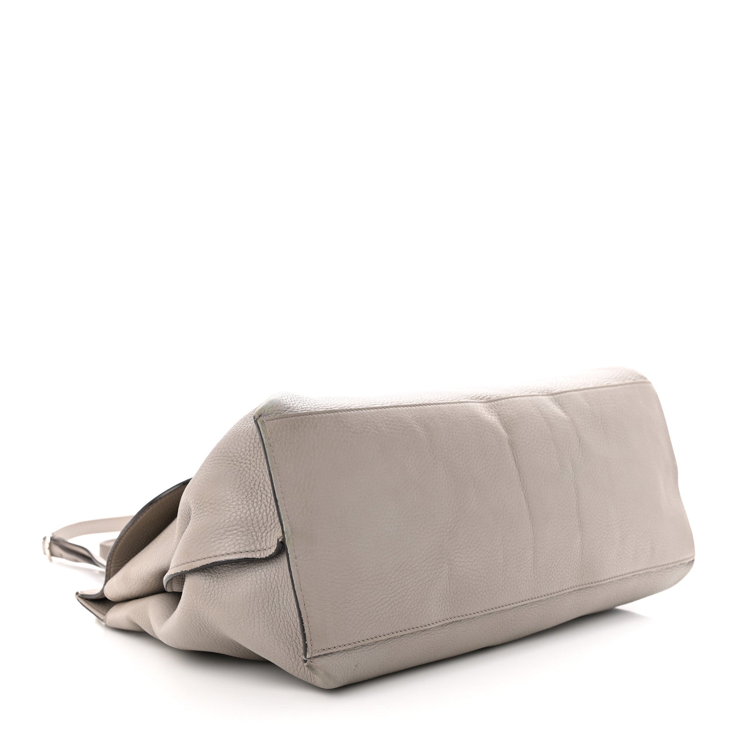 Gucci Cellarius Calfskin Large Bamboo Daily Top Handle Bag Storm Grey 4 of 18