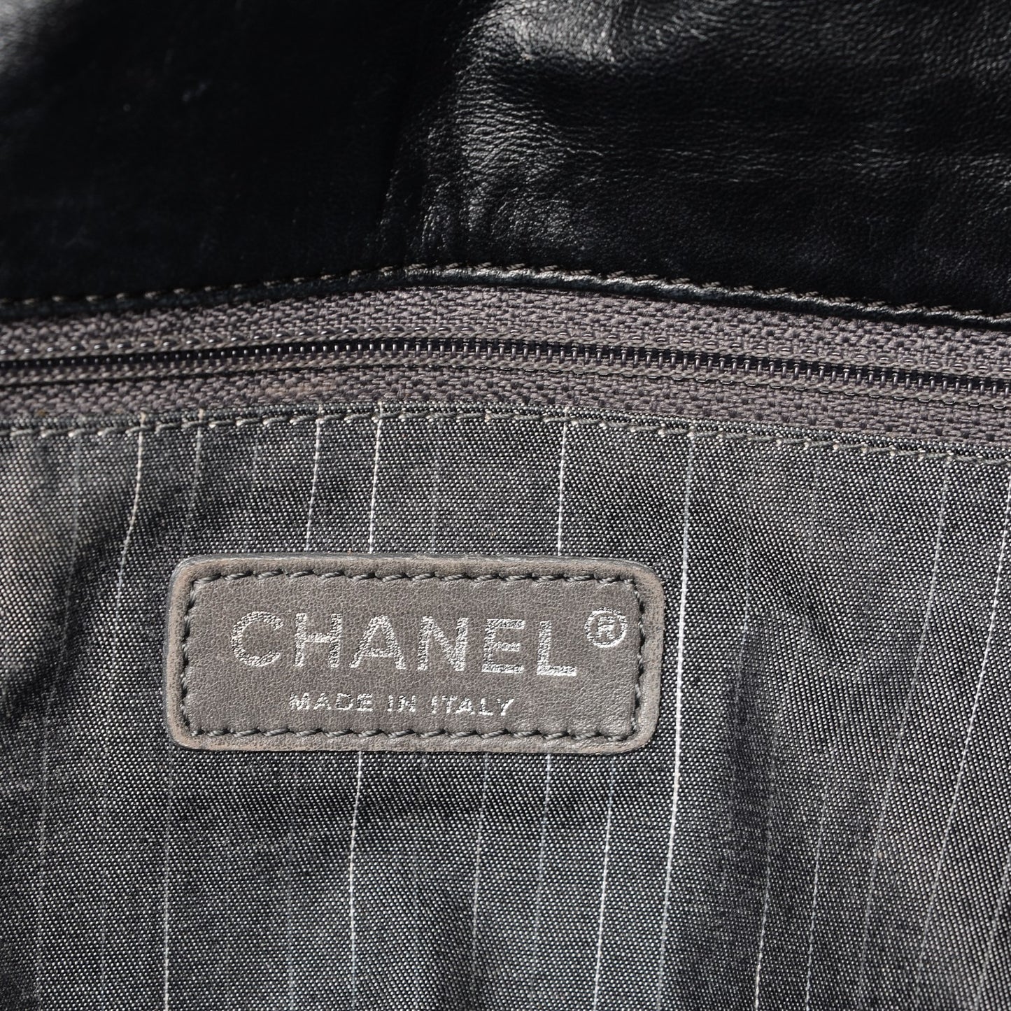 Lambskin Maxi In and Out Flap Black