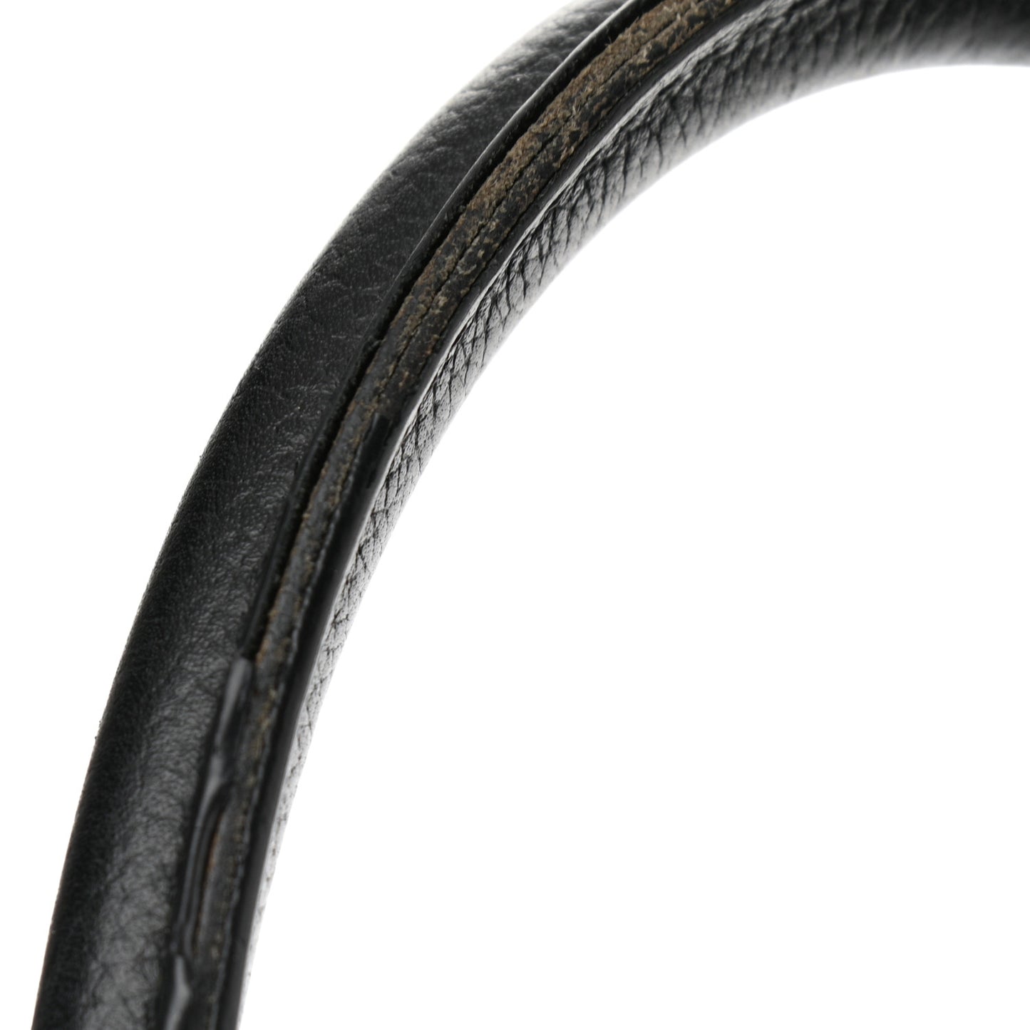 Calfskin Cerf Executive Shopper Tote Black