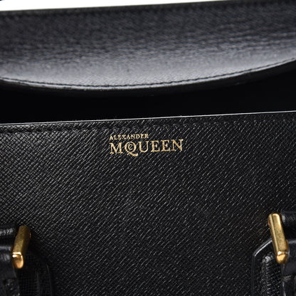 Alexander McQueen Grained Calfskin Large Heroine Black 6 of 18