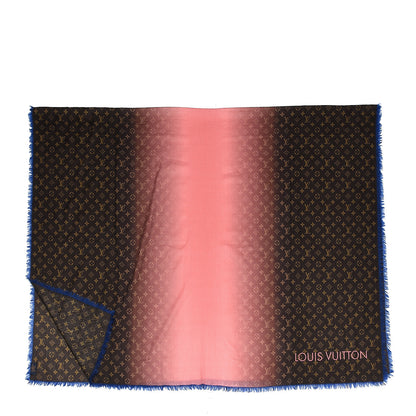Louis Vuitton Wool Monogram Telling Shawl Rose Corail 1 of 4
