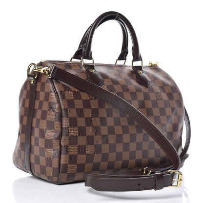 Louis Vuitton Damier Ebene Speedy Bandouliere 30 4 of 10