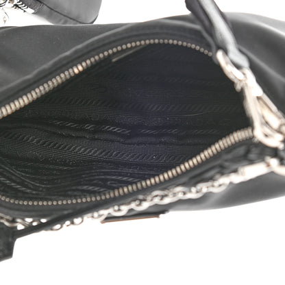 Prada Nylon Re-Edition 2005 Shoulder Bag Black 4 of 8